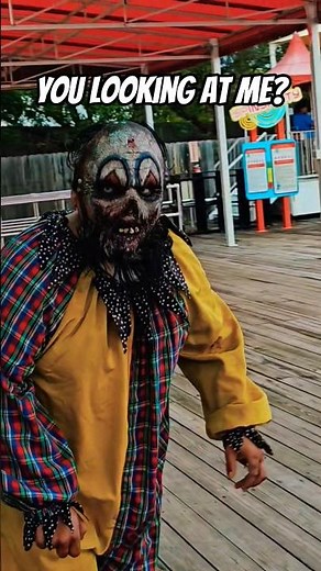 Monsters on the Boardwalk Fiesta Texas #halloween #sixflagsfiestatexas #clowns