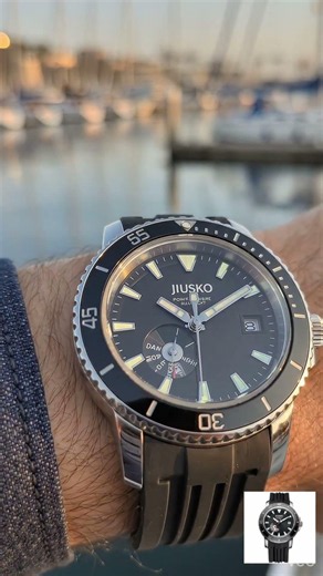 Lightweight Titanium Dive Watch: Comfort From Office to Ocean