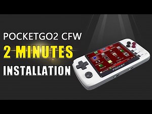 New PocketGo Firmware, 2 MINUTES Installed, SUPER EASY, PocketGo 2 CFW Complete Guide 2020