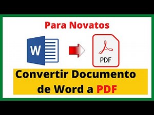 como CONVERTIR WORD a PDF en mi PC [sin Programas 2022]