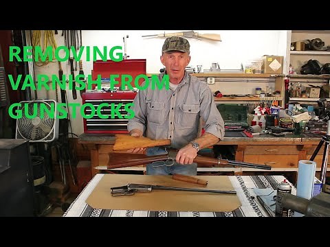 Easily Remove Shellac from Gunstocks