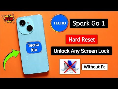 Tecno Spark Go 1 Hard Reset | Without Pc | Factory Reset Spark Go 1 (2025 Guide) Updated Method
