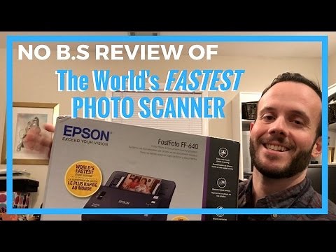 No B.S. Epson FastFoto FF-640 Review - Part 1 Unboxing and Setup