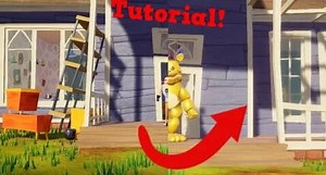 How to get the Fredbear Mod in Hello Neighbor