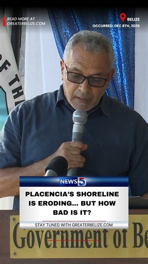 Placencia’s Shoreline Is Eroding… But How Bad Is It? . . #News5Live #News5Belize #GreaterBelizeMedia #GBM #BelizeNews | News 5 Live