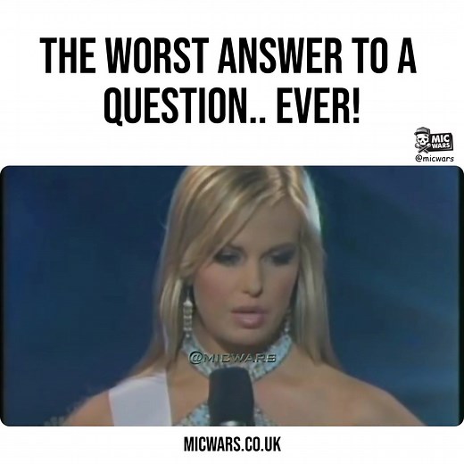 Worst Beauty Pageant Answers: Hilariously Bad Contestant Responses