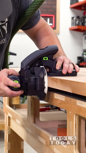The positioning aid is extremely helpful for sanding the edges of a project! It keeps the sander at the angle you set it at so that you don't end up gouging a certain area or accidentally sand at the wrong angle when the entire sanding pad isn't in contact with the material. The positioning aid attaches to the Festool ETS 125 REQ and ETSC 125 sanders. The tools used in this video are available from @toolstoday and are listed below. - - - - - - - Festool Positioning Aid, item no. FS-205316 Festoo