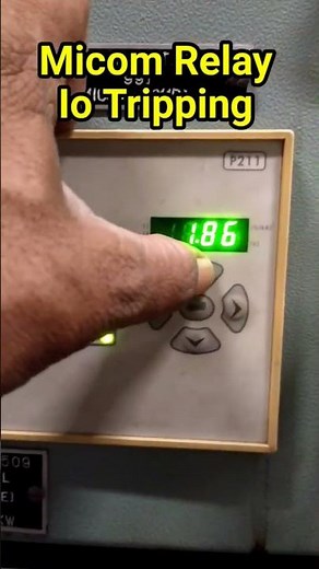 How to reset Earth fault in micom P211#micom relay #p211 relay#shorts #short