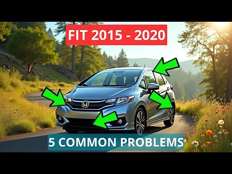 5 Most Common Problems of the Honda Fit 2015 - 2020