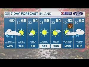 NEWS CENTER Maine Weather Video Forecast