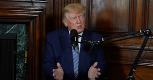 Trump Responds To Question About Ukraine Crisis By Ranting About Windmills