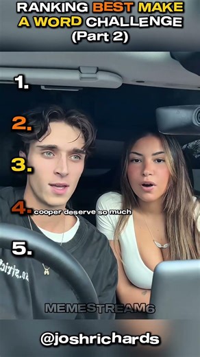 Ranking Best Make A Word Challenge- Part 2