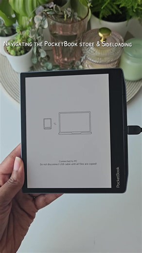 Navigating the PocketBook Store and Sideloading Books