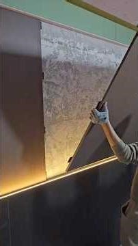 Finishing a Wall Wood Panel With Clean Integrated LED Lighting! #diymecha #classicwood