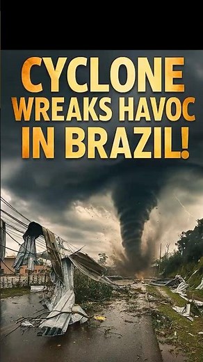 Extratropical Cyclone Causes Destruction in Southern Brasil — Shocking Footage Revealed!