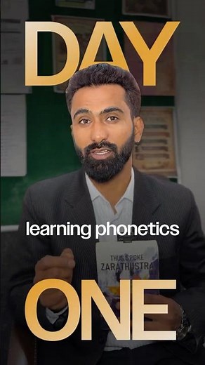 Day 01 of Learning English Phonetics. 44 days from now — you will not speak the same.