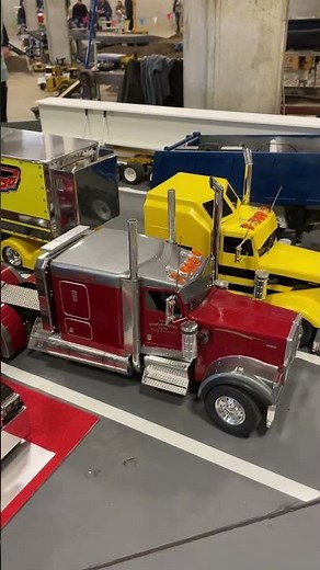 Custom built RC Semi Tamiya Night Hauler