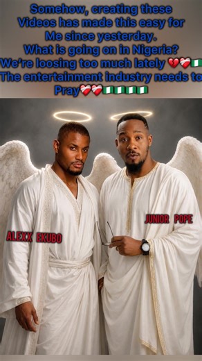 Same pain when junior pope left. Same sudden loss. Lord pls come through for Nigeria 🇳🇬🇳🇬❤️‍🩹❤️‍🩹❤️‍🩹