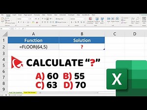 How to Pass EXCEL TEST FOR JOB INTERVIEW - Questions and Answers with Solutions