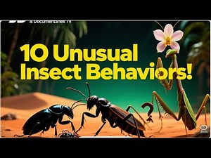 ASMR Video: Top 10 Unusual Insect Behaviors #asmrvideo #documentary #stories #animals #beast #funny