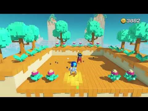 ASTRO BOT [100% Walkthrough] Side Levels & Triangle Void Levels