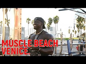Best Upper Body Workout In Gym At Muscle Beach And Best Post Workout Meal