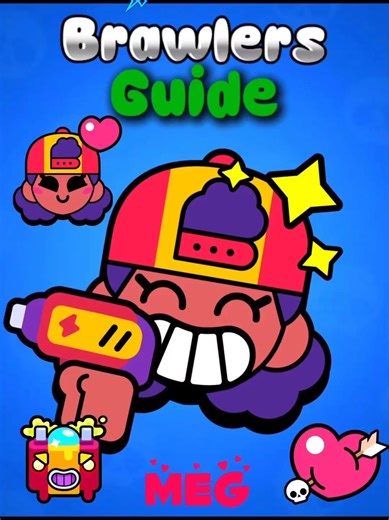 BrawlStars Meg Best Guide gameplay #brawlstars #meg #best #guide #gameplay