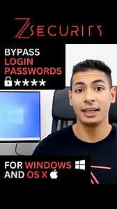 1.6K views · 53 reactions | Learn how to bypass Windows and OS X login screens and login to any computer without knowing or resetting the password. This can also be useful if you forgot your password and wanted to login without it. Watch the full video: https://www.youtube.com/watch?v=SWNI1bd298c #Cybersecurity #zSecurity #EthicalHacking #SocialEngineering #Hacking #Windows | ZSecurity | Facebook