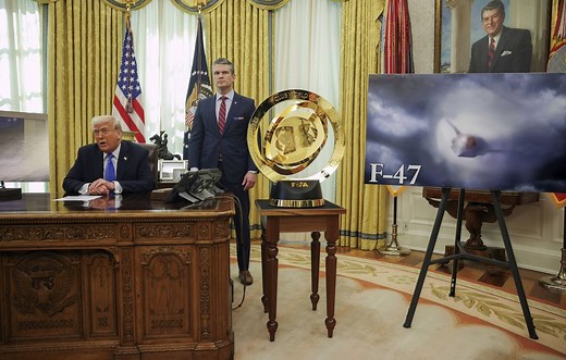 Etats-Unis : On vous dit tout sur le F47, le nouvel avion de combat américain dévoilé par Trump