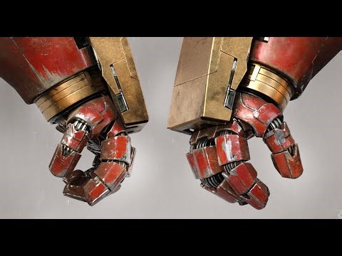 HULK BUSTER：使用 Substance Painter 与 LookDevX 在 Maya 中进行硬表面贴图与着色 - CHINESE