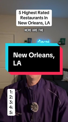 Top 5 Highest Rated Restaurants in New Orleans