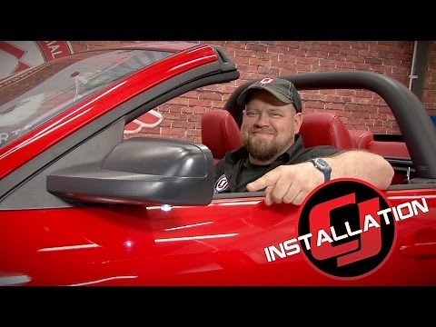 Mustang Starkey Puddle Light LED Kit 2005-2012 Installation