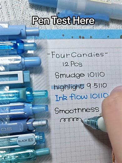 Super cute aesthetic 12pack Gel Pen Set! Buy 2 get 1 FREE A5 grid notebook for my stationery collection 💖 #asthetic #stationery #pens #gelpens #backtoschoolshopping