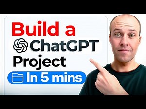 How to Create ChatGPT Projects in Under 5 Minutes!