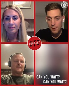 Which Red, past or present, is on the mic for our latest UTD Podcast? 🎙 🔜 Check back on Friday morning when all will be revealed... | Manchester United