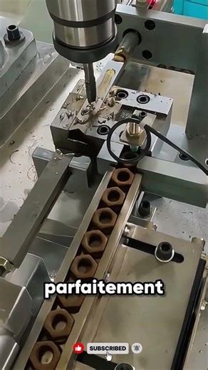 “La Machine Qui Filette les Écrous à une Vitesse INHUMAINE ! 😳⚙️”