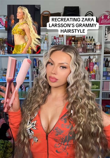 Recreating Zara Larsson’s Grammy Hairstyle with WavyTalk
