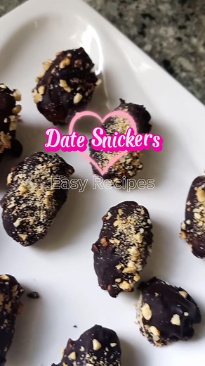 Date Snickers Recipe 😍 #snickers #easyrecipes #new #recipes #chocolate #foodie #chocolatelover #Mauritius