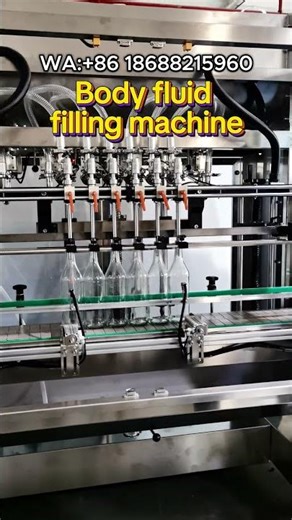 Fully automatic 6-head liquid filling machine#fillingmachine #liquidfillingmachine #machine