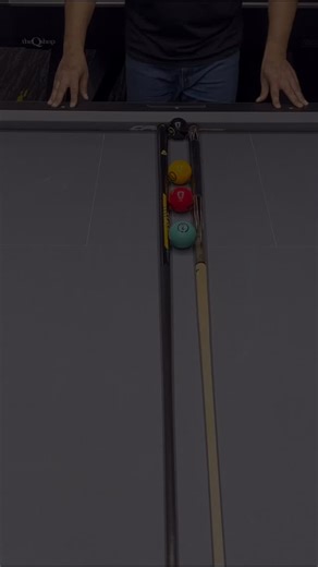 Can’t find your vision center? This simple pool test shows your exact alignment point. Line balls up straight, remove cues, get your eyes level with the balls, then slide your head left and right until all balls look perfectly in line. Where your nose stops is your personal vision center – the key to fixing overcut, undercut, and missed straight shots. Full vision center breakdown drills in the main pool aiming video on my YT channel - link in bio. #pooltips #visioncentre #visioncenter #poolaimi