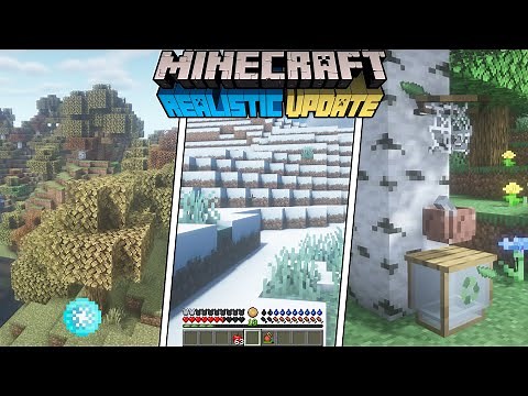 Mods that Increase Realism!! | Mods【Forge】| Minecraft Java 1.18.2