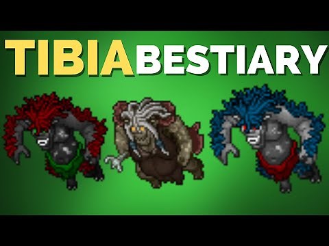 TIBIA BESTIARY Broken Shaper, Twisted Shaper, Shaper Matriarch - Thais
