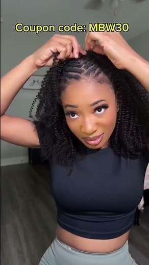 😊The Ultimate Guide to Crochet Braids with Afro-Kinky Curly Human Hair Extensions #mybraidedwig