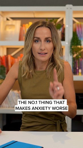 403K views · 5.8K reactions |  Anxiety tells us to escape and avoid....