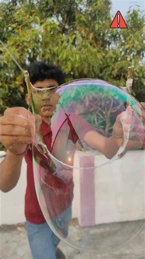 DIY Smoky Bubble at Home #viralvideo #experiment #shortsfeed #youtubeshorts