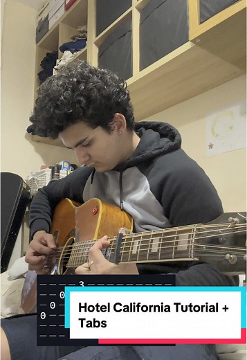 Hotel California Guitar Tutorial with Tabs