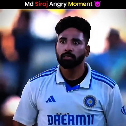 Mohammad Siraj Angry Moment... credit @FactMR.Z