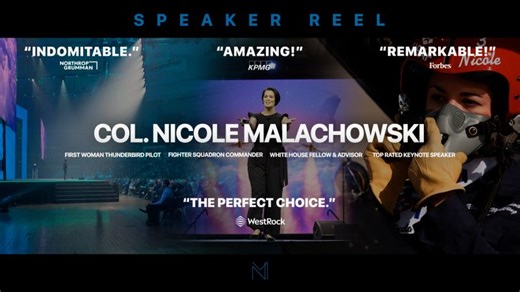 Nicole Malachowski Speaker Reel | Nicole Malachowski