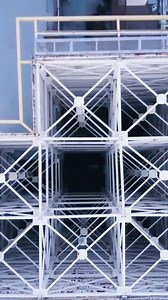 Top view of modern town with skyscrapers. Aerial of an amazing landscape on a city with modern skyscrapers and enterprises. Top view on a developed town with office buildings and advanced