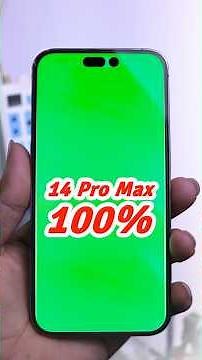 iPhone 14 Pro Max Green Screen Fix 100%